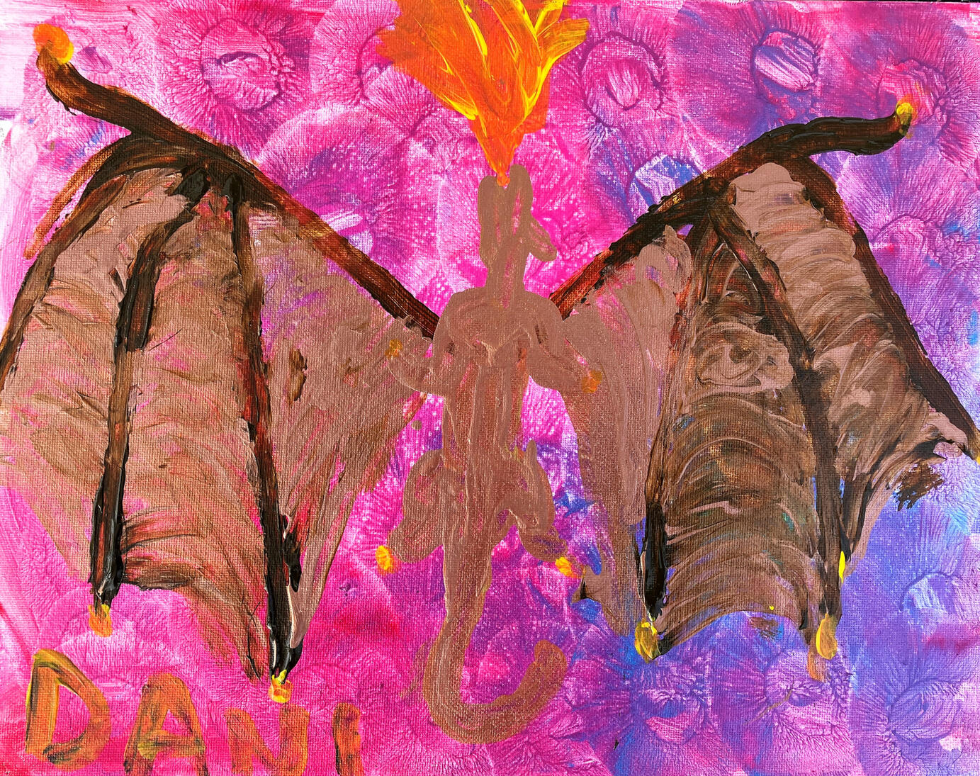 Ditties Paintings #21 Dragon Version 5 Picture 3
